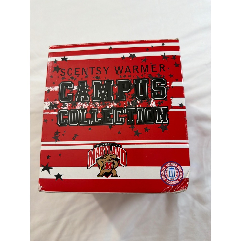 Scentsy Maryland Terrapins Full Size Wax Warmer Campus Collection MISSING DISH